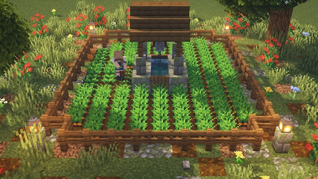 Farming in Minecraft